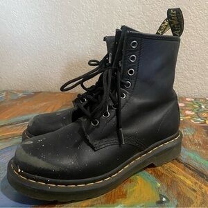 Original Dr.Marten 1460 WOMEN'S SMOOTH LEATHER LACE UP BOOTS Size 6